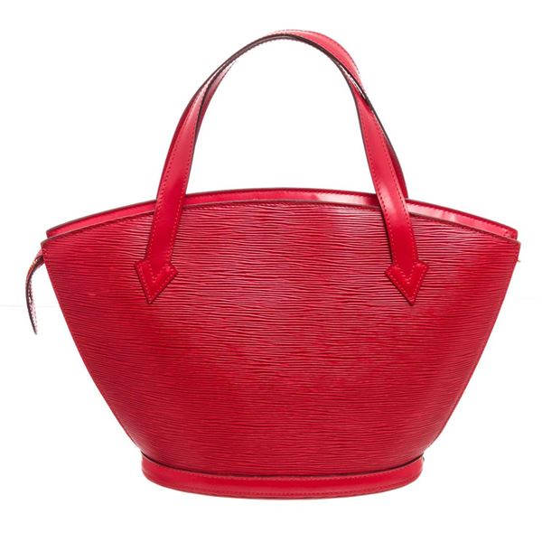 Louis Vuitton Red St. Jacques Tote Bag