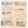 Image 1 : 1880's Liquor and Grocery Billheads and Ephemera [144487]