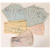 Image 1 : Eureka, Nevada Wells Fargo Check Collection Plus Bonus Carson City [154793]