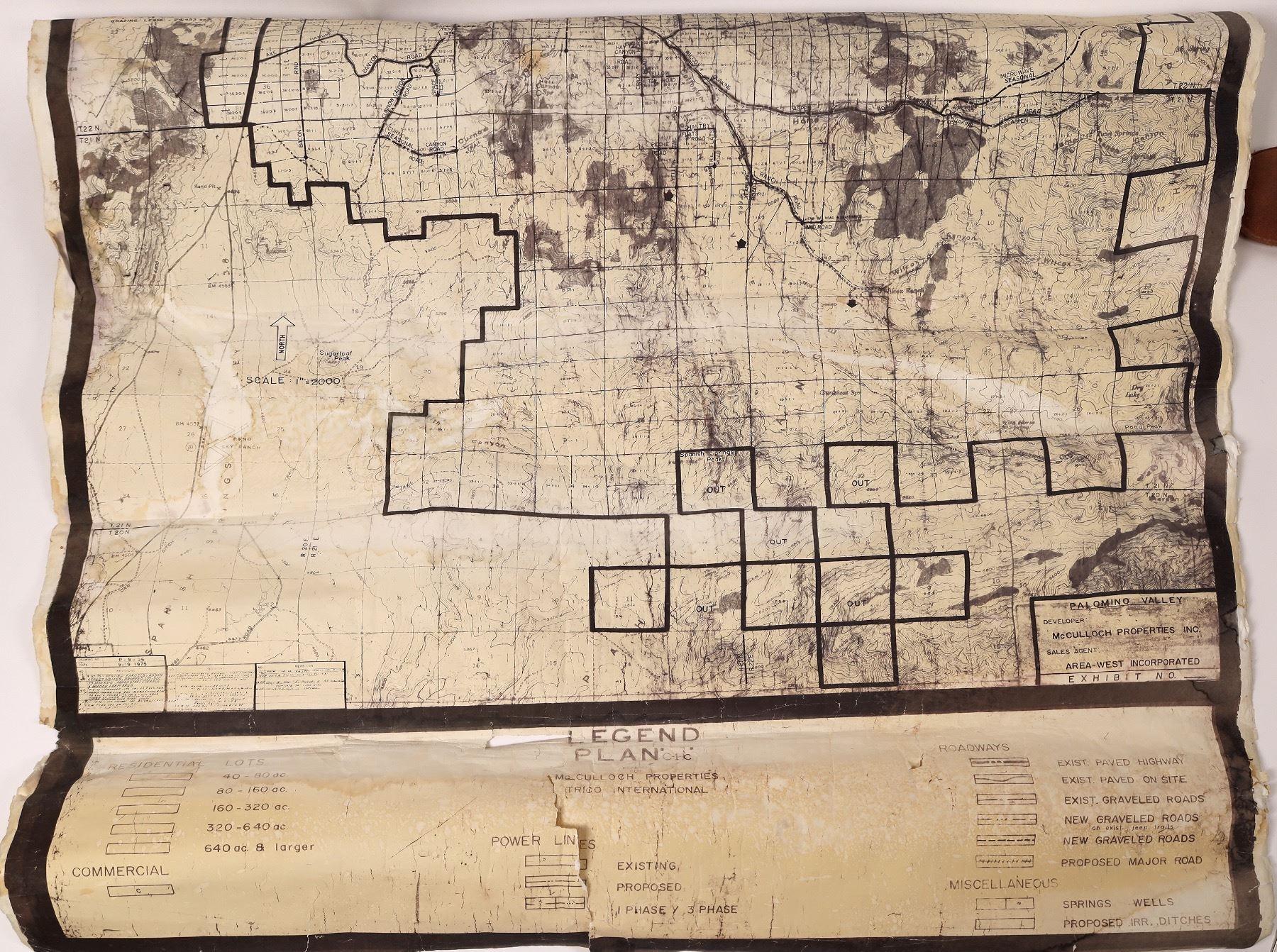 Property Development Map Palomino Valley, Washoe County, NV Property Development Map [146853 ...