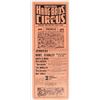 Image 1 : Haag Bros. Circus Broadside [163366]