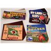 Image 1 : Apple Fruit Crate Labels, 4 Different, 450 [162797]