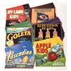 Image 1 : Apple, Lemon and Pear Fruit Crate Labels, 400 [162801]