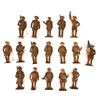 Image 1 : Cast Iron Military Parade Toys, 17 [162468]