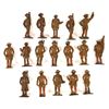 Image 2 : Cast Iron Military Parade Toys, 17 [162468]