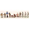 Image 1 : Toy Figures in Solid Cast Metal - 11 pcs [162664]