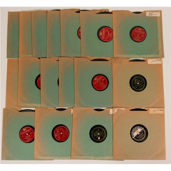 Sinatra & Artie Shaw 78 rpm Records [116448]