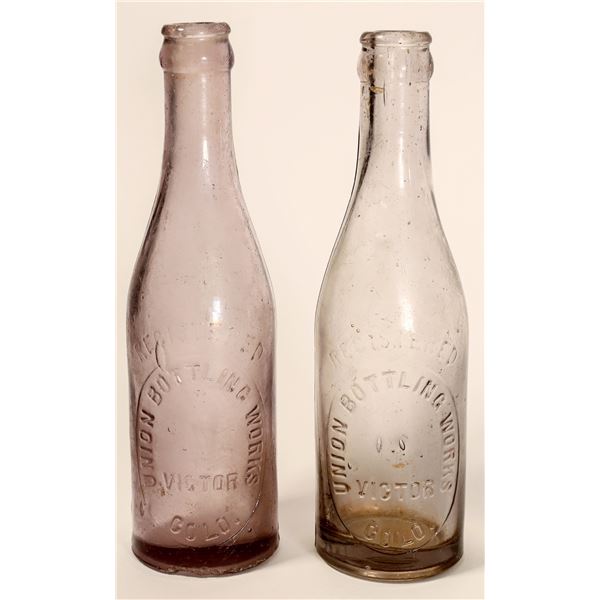 Victor, CO Crown Top Bottles, 2 [162698]