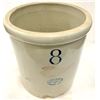 Image 1 : Redwing Union Stoneware Pot, #8 with Red Wing [159855]