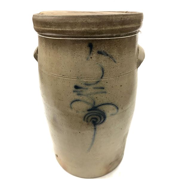 No Name Stoneware Pot with Lid, #5 [159847]