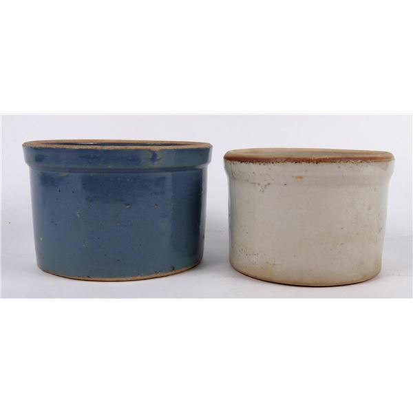 Rounded Bottom Stoneware Pots, 2 [159916]