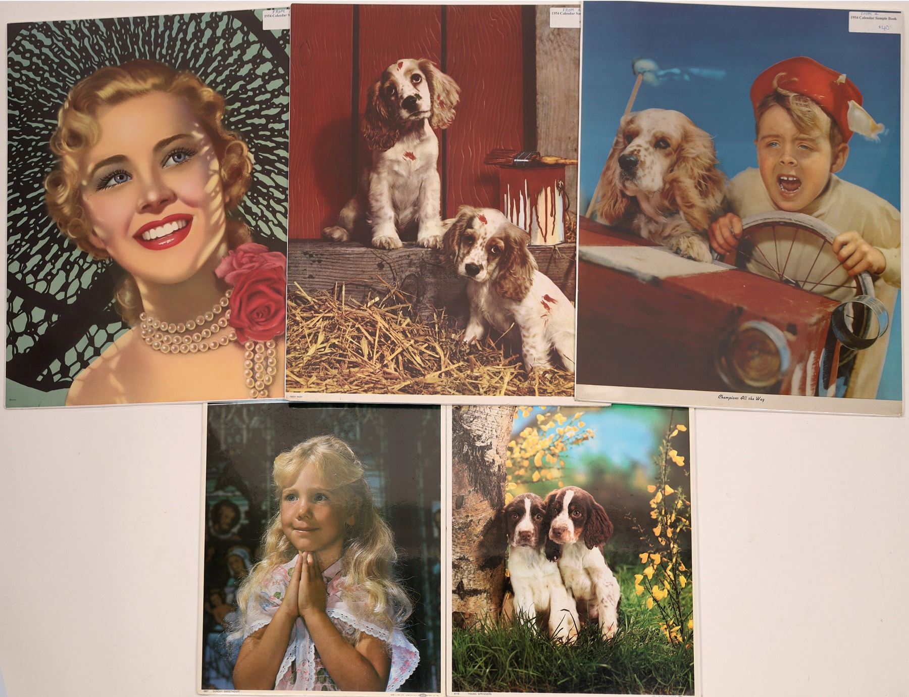 Calendar Art from 1954 139521 Calendar Art from 1954 139521