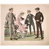 Image 2 : M. Born and Company Clothing Advertisements of 1919 with Fabric Swatches [138447]
