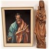 Image 1 : Religious Painting & Figurine from Spain [145592]