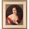 Image 1 : Victorian Lady Lithograph, c1935 [145773]