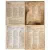 Image 1 : Baseball Scorecard Game Panels, 4 [154659]