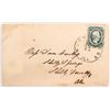 Image 1 : Confederate A6 Stamp on Cover [163975]