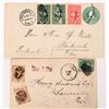 Image 1 : J1 and J2 Registered Mail Covers, 2 [163931]