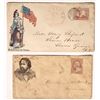 Image 1 : Two Patriotic Civil War Covers [161450]