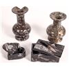 Image 1 : Polished Fossil Vases and Keepsake Boxes, 4 [160645]