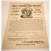 Image 1 : Mining Jaw Crusher Broadside, Chicago, c1890 [131017]