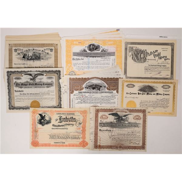 Cripple Creek Mining Stock Collection [154724]