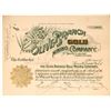 Image 1 : Olive Branch Gold Mining Company Stock Certificate [155691]