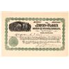 Image 1 : Japan-Flora Mines & Tunnel Company Stock Certificate [155693]
