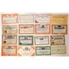 Image 1 : Montana Mining Stock Certificate Collection [160442]
