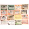 Image 1 : Montana Mining Stock Certificate Collection [160445]