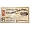 Image 1 : Jenny Lind Gold & Silver Mining Company Stock-- Located in 1860 [144456]