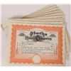 Image 1 : Pioche Mines Company Stock Certificate Collection [160318]