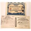 Image 1 : Silver-Lead-Zinc World Mining Stock Certs (3) [130454]