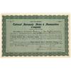 Image 1 : National Automatic Arms and Ammunition Company Stock Certificate [127135]