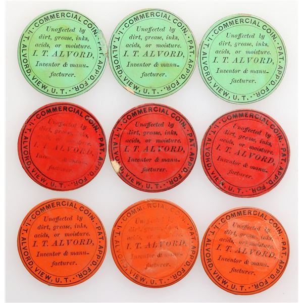 I. T. Alvord Territorial Tokens [160838]