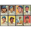 Image 1 : Lot of 8 x 1952 Topps Baseball Cards