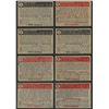 Image 2 : Lot of 8 x 1952 Topps Baseball Cards
