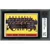 Image 3 : 1961-62 Topps #63 Rangers Team Card (KSA 6.5)