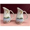 Image 1 : PAIR OF 2000 RED WING POTTERY COMMEMORATIVE PITCHERS