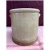 Image 6 : ANTIQUE "SINGLE P" RED WING SALT GLAZE 4 GALLON CROCK - CRACKED