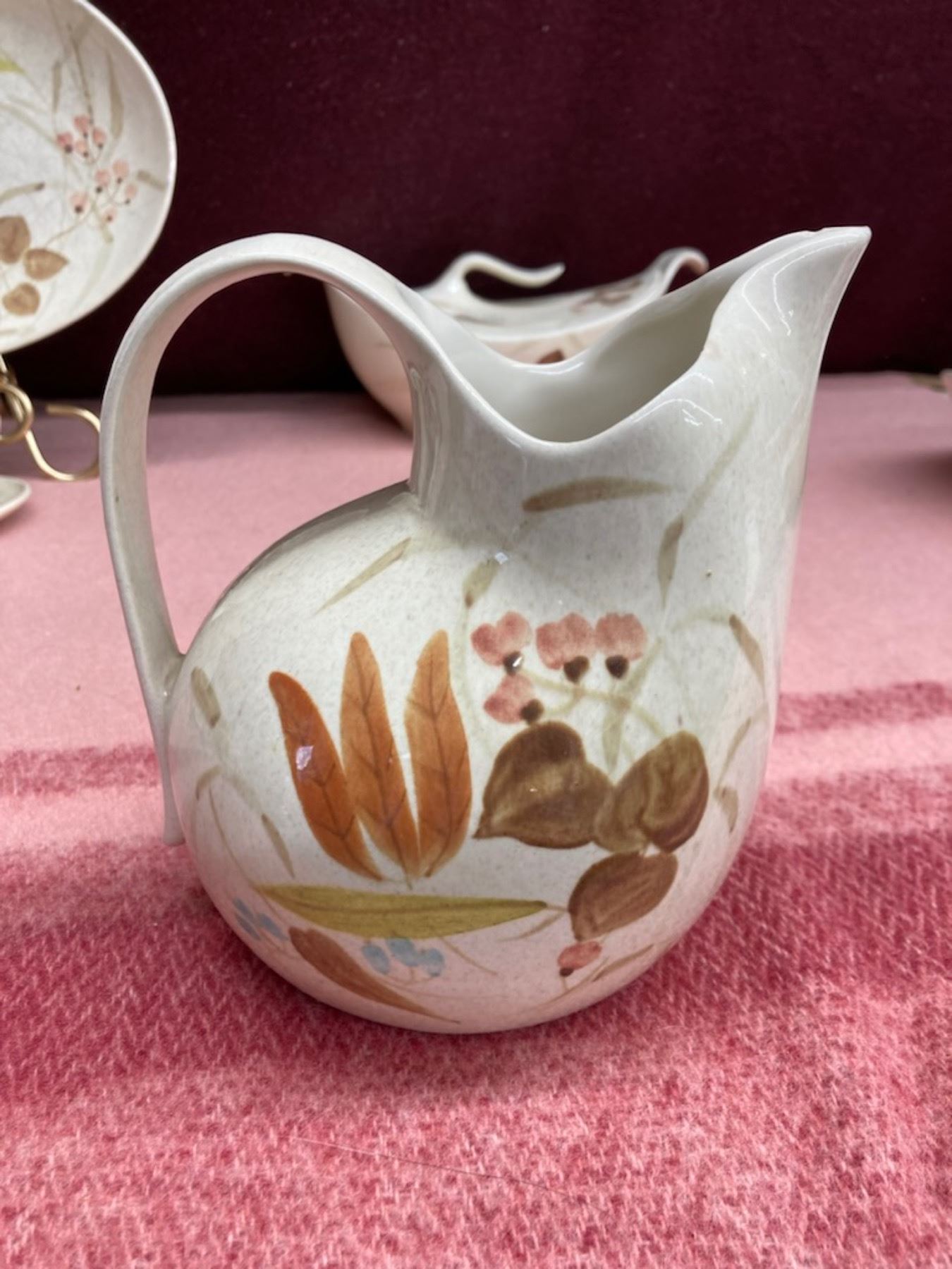 RED WING POTTERY DINNERWARE RANDOM HARVEST DISH PATTERN SET