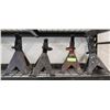 Image 1 : FOUR 3 TON JACK STANDS