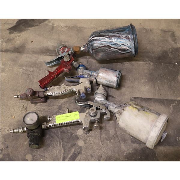 3 SPRAY GUNS