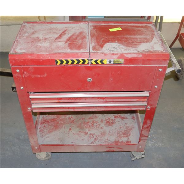 RED CART (2 DOORS WITH SLIDING TOP)