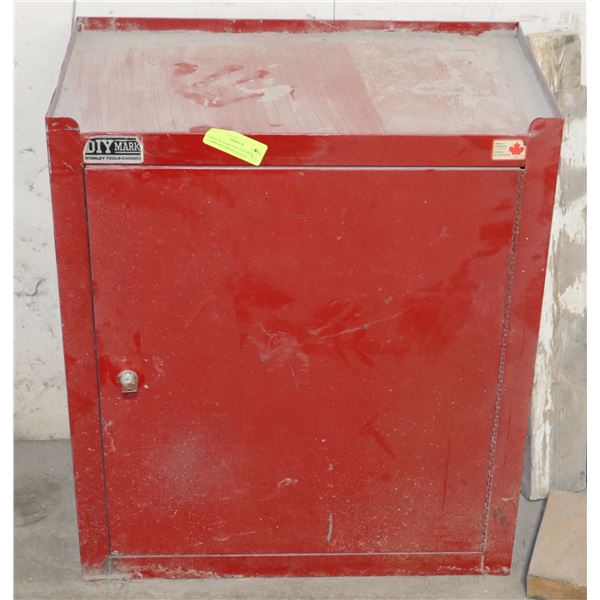 RED LOCKING TOOL SHELF