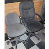 Image 1 : GREY/ BLACK ROLLING OFFICE CHAIR