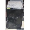 Image 1 : BLACK 2 DRAWER FILE CABINET