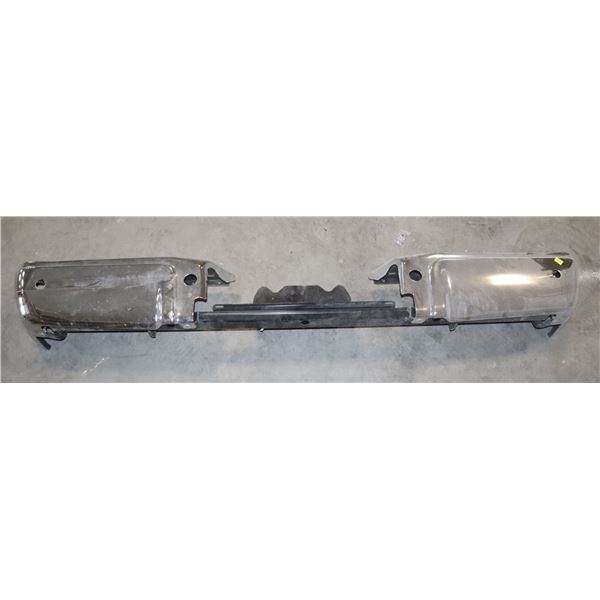 CHROME TRUCK BUMPER DAMAGE TO ONE SIDE, IN PICTURE