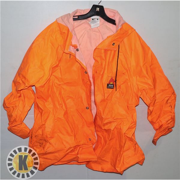 HELLY HANSEN FIRE RESISTANT WORK JACKET SIZE XL