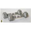 Image 1 : HEX WEIGHTS- 2 X 5LB